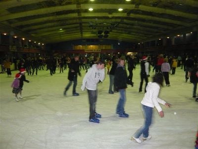 Party Crowds on the Ice
