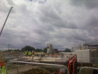 Construction of Bus Interchange
