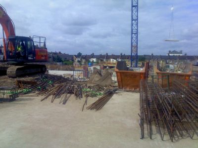 From High Road next to Leisure Centre Site towards Ellora Road
