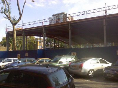 Roof Nearly All Covered 14/10/2011
