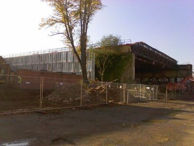 Demolition of Rear Part of Bus Garage 28/10/2011

