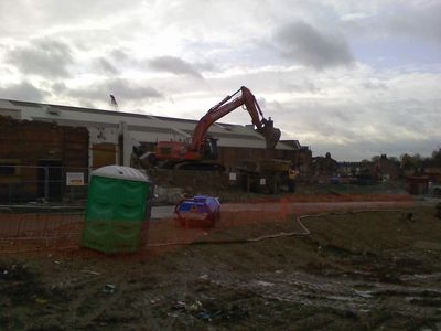 Across Pool Site with Rink Visible
