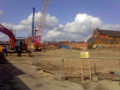 Across Back of Site from Natal Road
