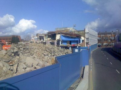 Rear View of Front Part of Rink
