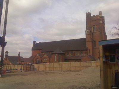 Church from High Road
