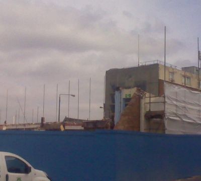 Rear View of Front Part of Rink
