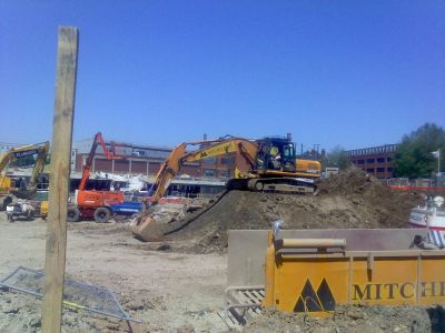 Front Part of Old Rink Site

