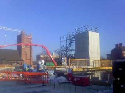 Lift Shaft at Ice Level
